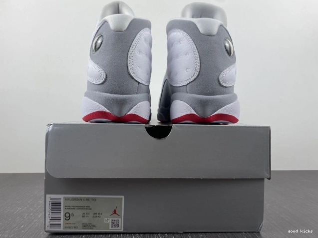 Cheap Jordan 13 Wolf Air Grey 414571-160 0813